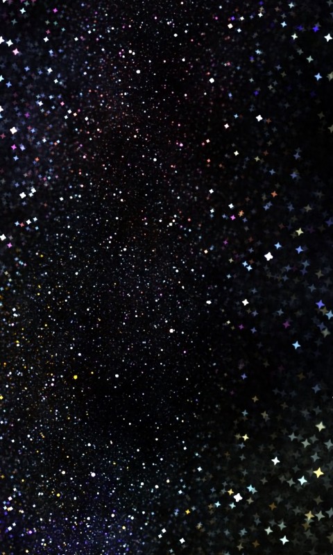 Stars shining at night HD Wallpaper 480x800 - HD Wallpaper 