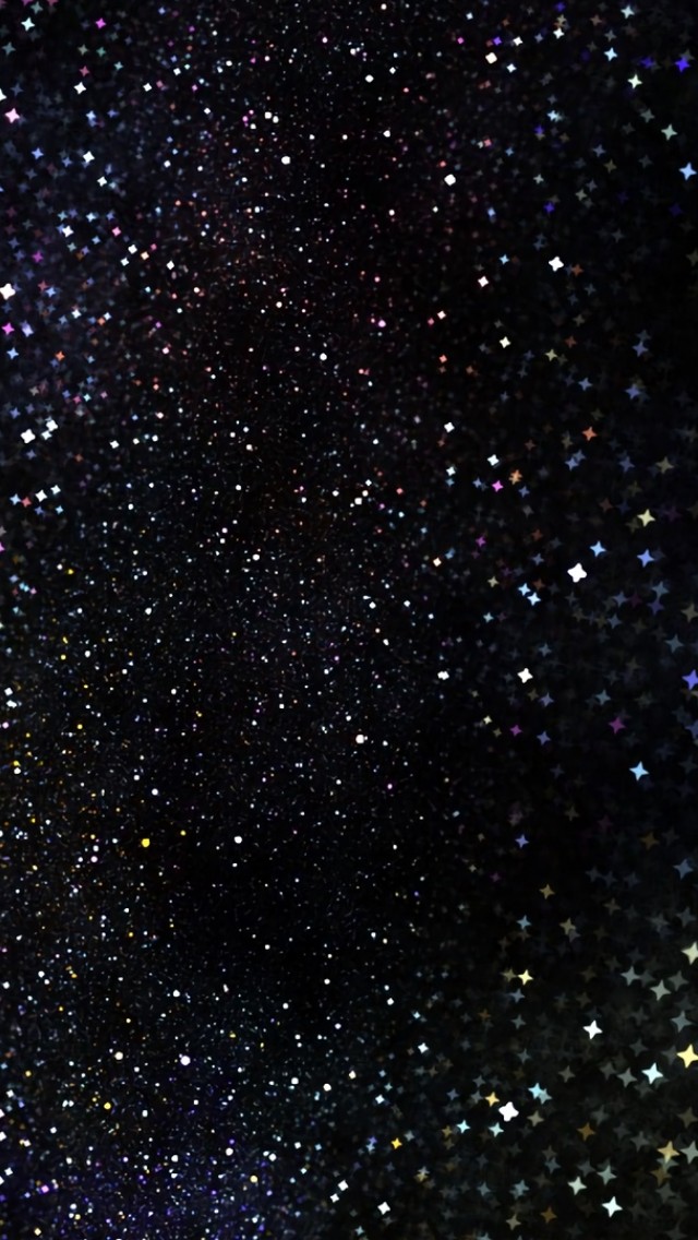 Stars shining at night HD Wallpaper iPhone 5 / 5S (& iPod) - HD Wallpaper -  