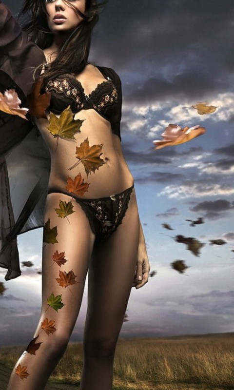 Autumn Girl HD Wallpaper