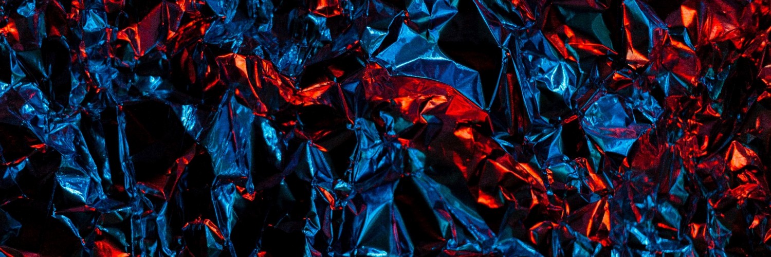Blue and red foil HD Wallpaper