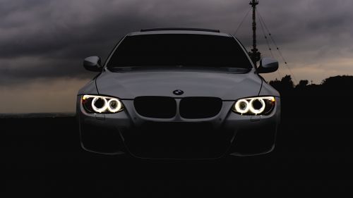 BMW Headlights HD Wallpaper