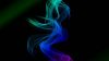Colored entwined smoke HD Wallpaper