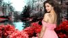Deepika Padukone wearing pink dress HD Wallpaper