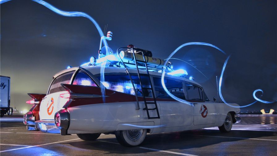 Ecto-1 Ghostbusters 2 HD Wallpaper
