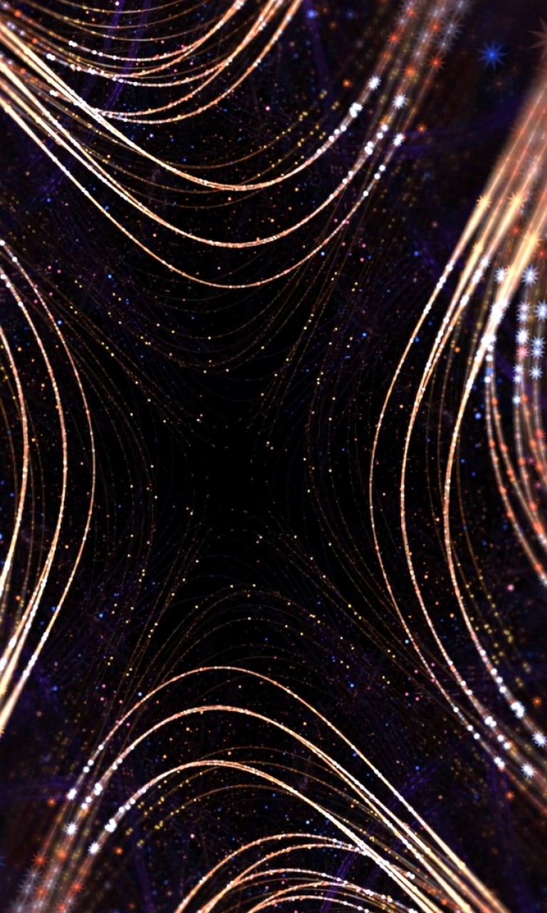 Fractal shape of stars HD Wallpaper