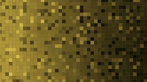 Golden pixels HD Wallpaper