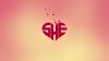 Heart shaped word HD Wallpaper