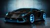 Lamborghini Aventador Tron Hd Wallpaper for Desktop and Mobiles
