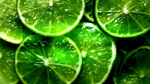 Lime slices HD Wallpaper