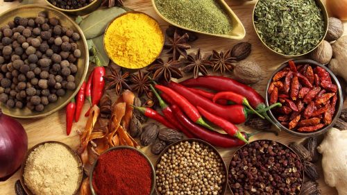 Mixed spices HD Wallpaper