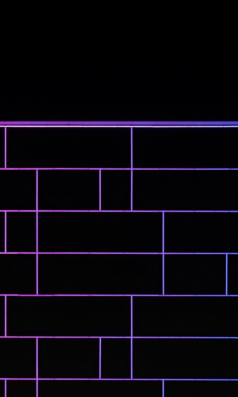 Neon tile wall HD Wallpaper
