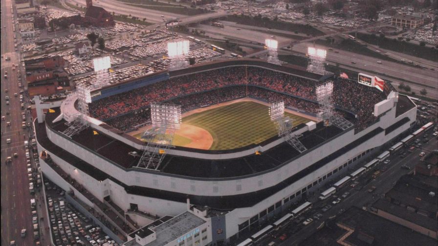 Old Tigers stadium, Detroit HD Wallpaper