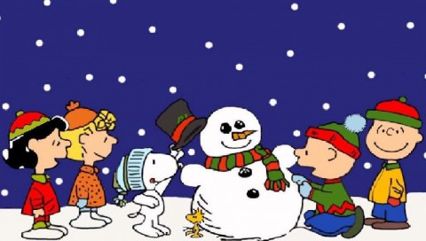 Peanut's Snowman HD Wallpaper