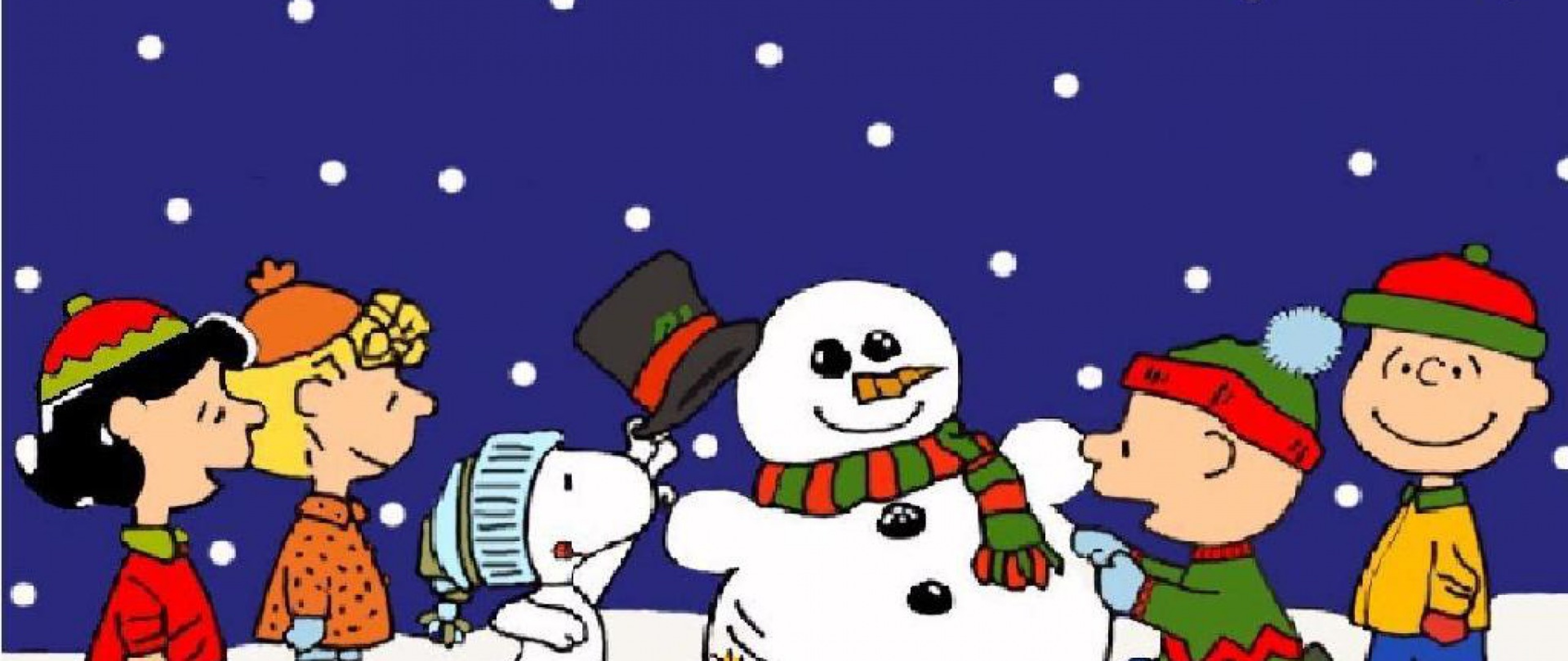 Peanut's Snowman HD Wallpaper