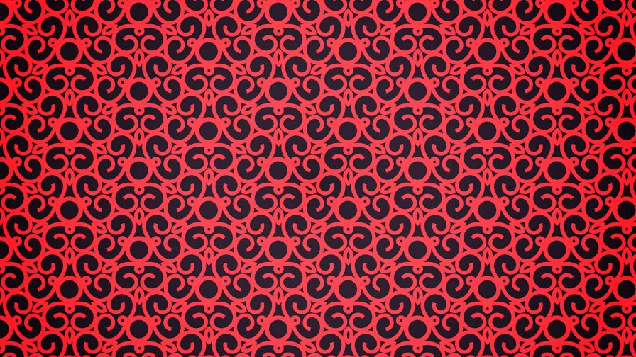 Red and white patterns HD Wallpaper