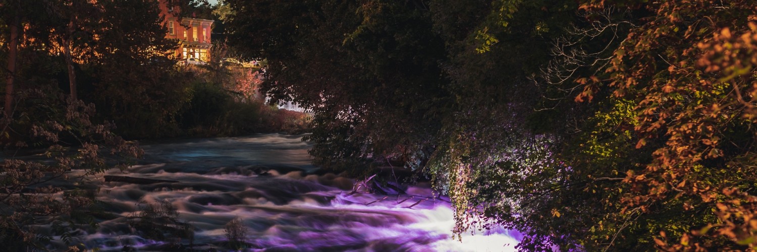 River waterfalls HD Wallpaper