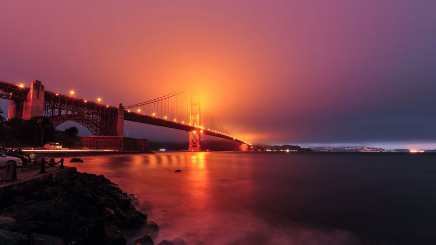 San Francisco bridge HD Wallpaper