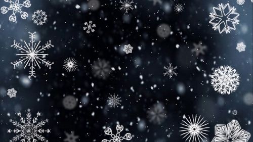 Snowflake patterns HD Wallpaper