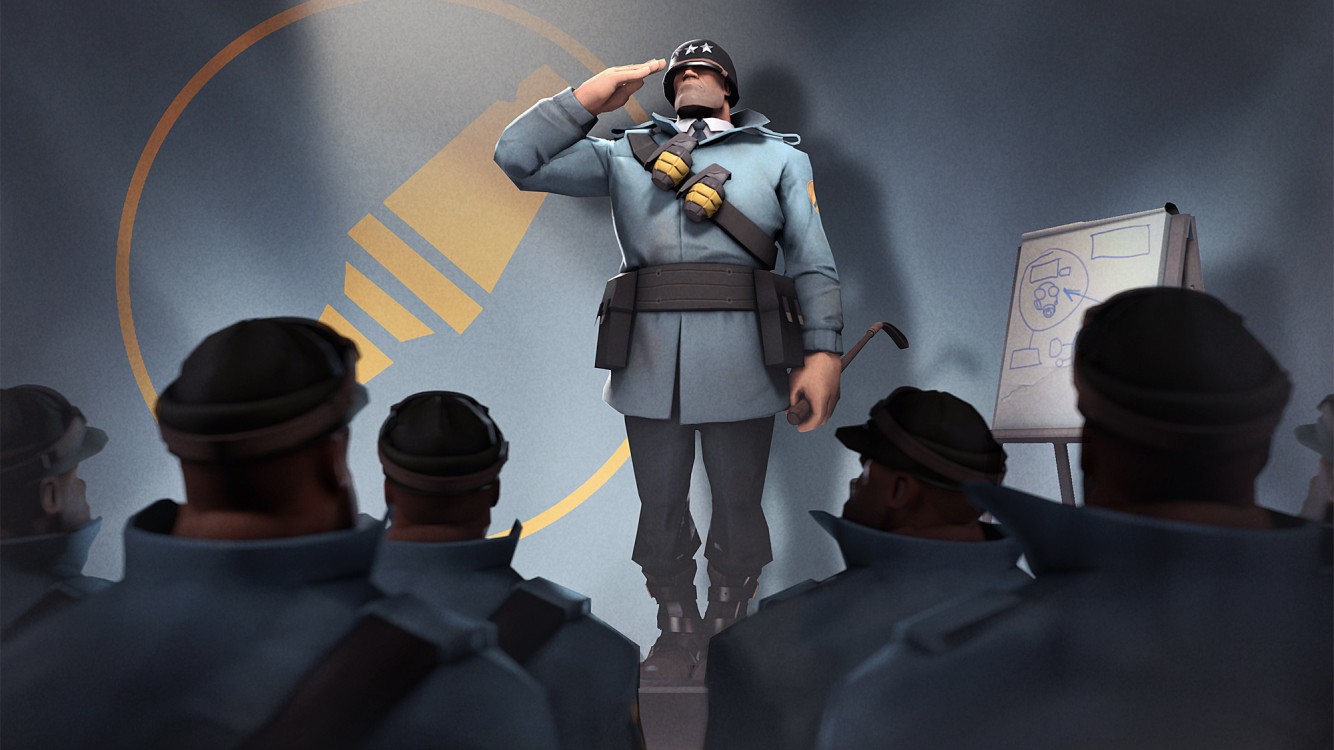 Team Fortress 2 Soldier HD Wallpaper
