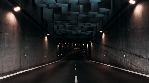 Tunnel in Denmark HD Wallpaper