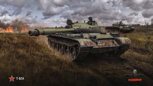 World of tanks T-62A HD Wallpaper