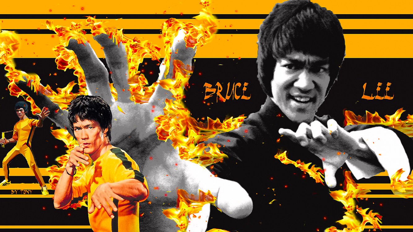 Bruce Lee HD Wallpaper iPhone 7 / iPhone 8 - HD Wallpaper 