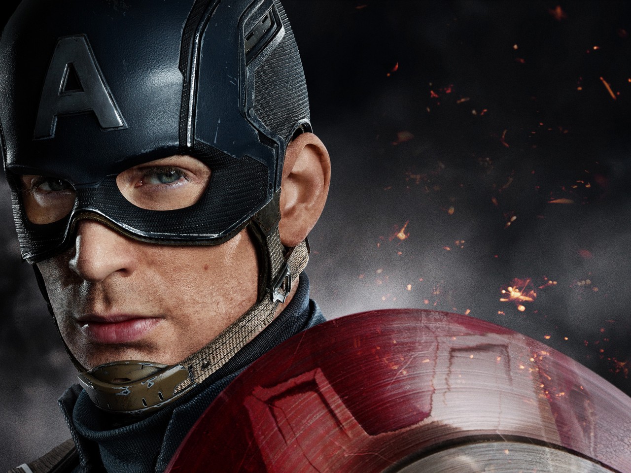 Chris Evans Captain America Hd Wallpaper For Desktop And Mobiles
