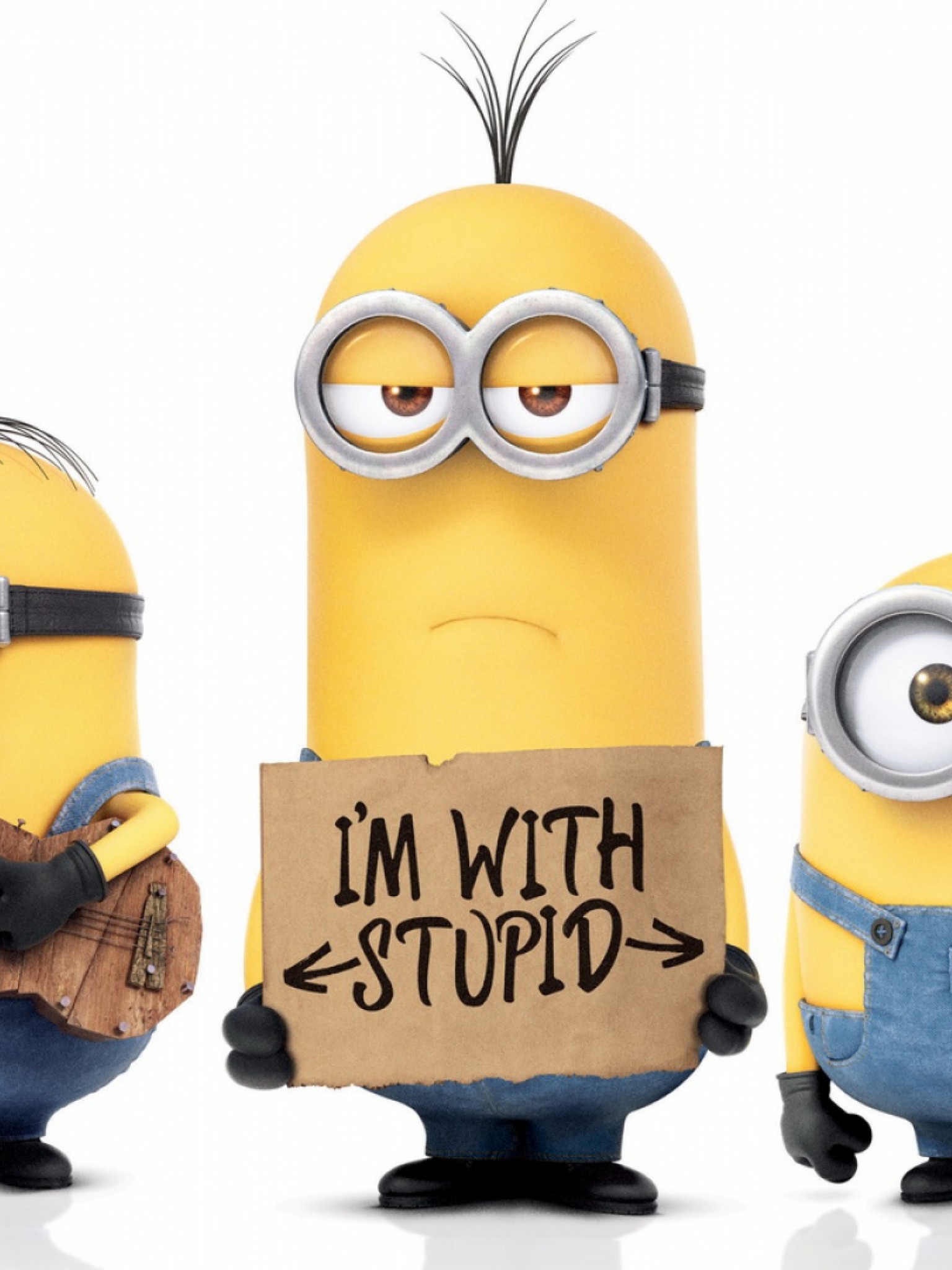 Cute Minions Background Hd Wallpaper For Desktop And Mobiles Retina