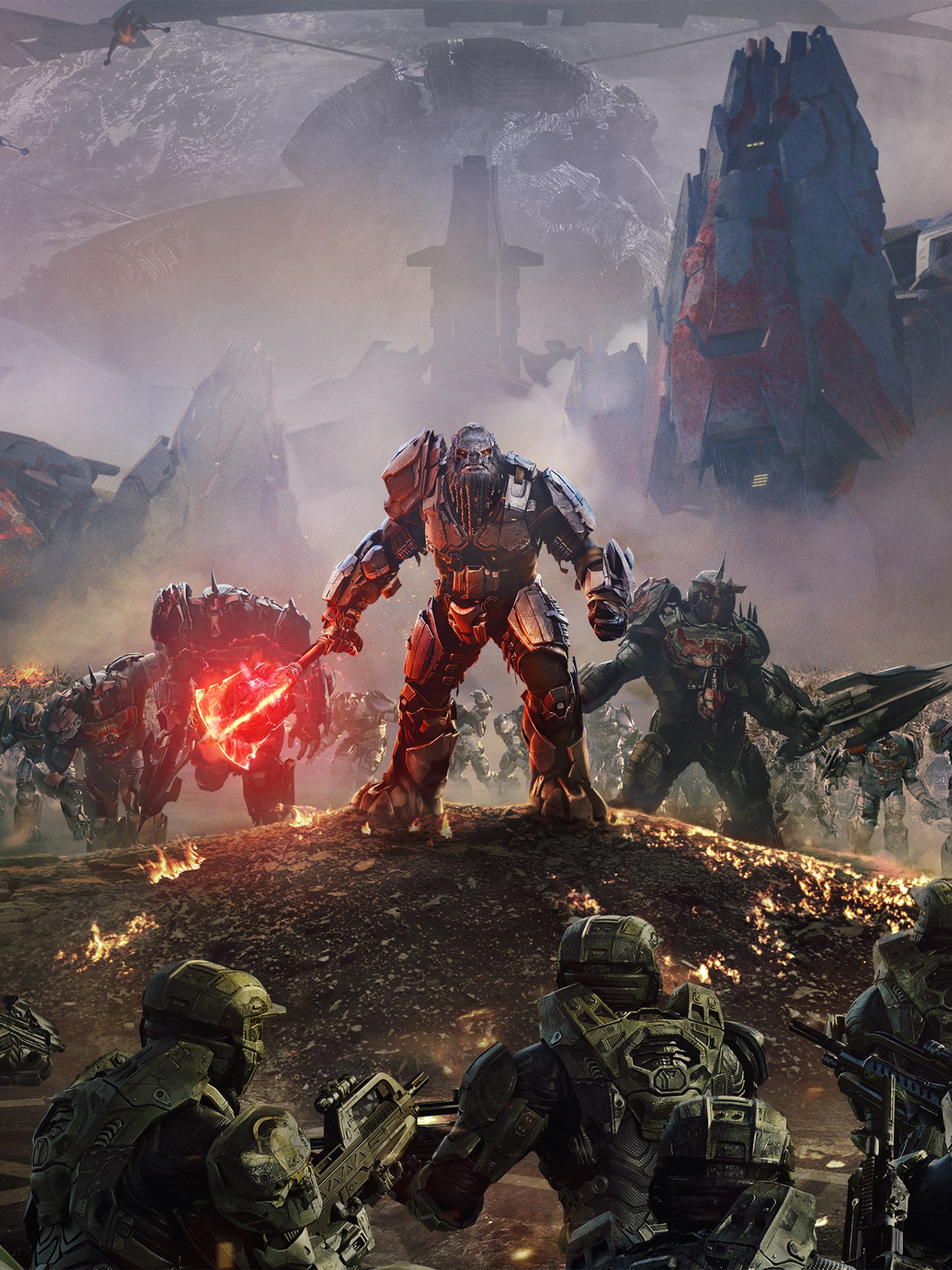Halo Wars 2 Atriox Battlefield Hd Wallpaper For Desktop And Mobiles