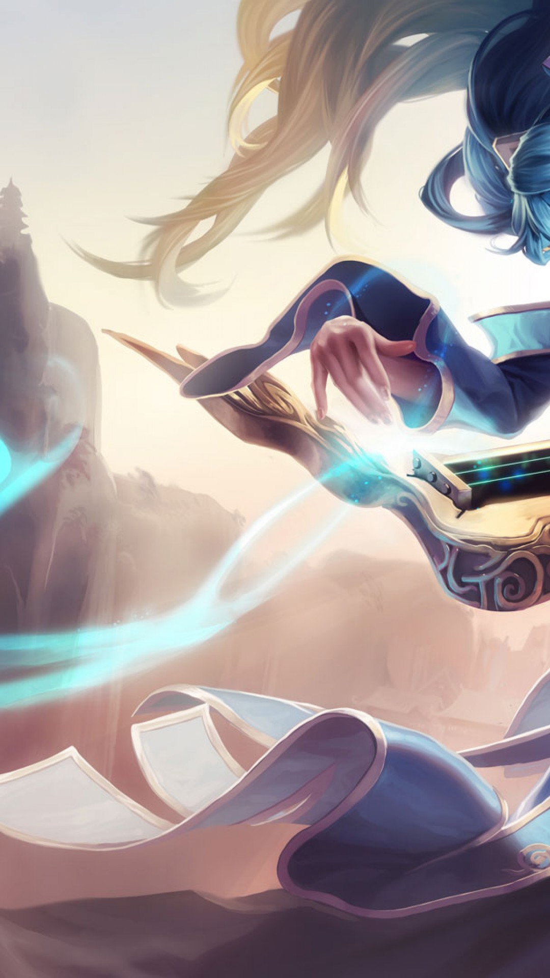 League Of Legends Sona Hd Wallpaper for Desktop and Mobiles iPhone 6 / 6S  Plus - HD Wallpaper 
