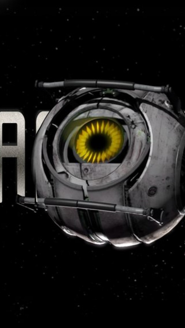 Portal 2 Im In Space Hd Wallpaper Iphone 5 5s Ipod