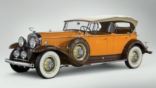 1931 Cadillac V12 Sport Phaeton HD Wallpaper