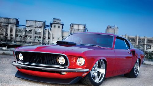 1969 Ford Mustang HD Wallpaper