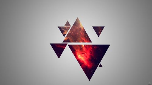 3D Triangle Abstract Design Wallpaper for Desktop and Mobiles