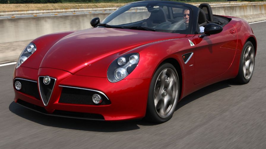 Alfa Romeo 8C Competizione HD Wallpaper