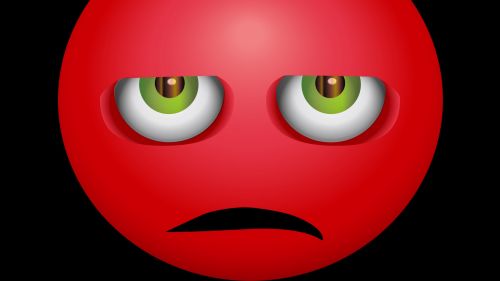 Angry Emoji HD Wallpaper