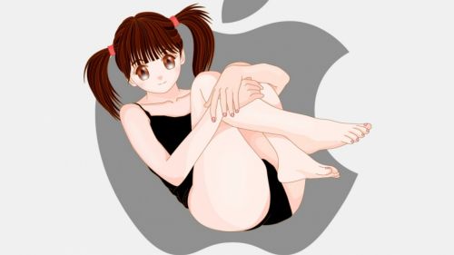 Anime-Apple HD Wallpaper