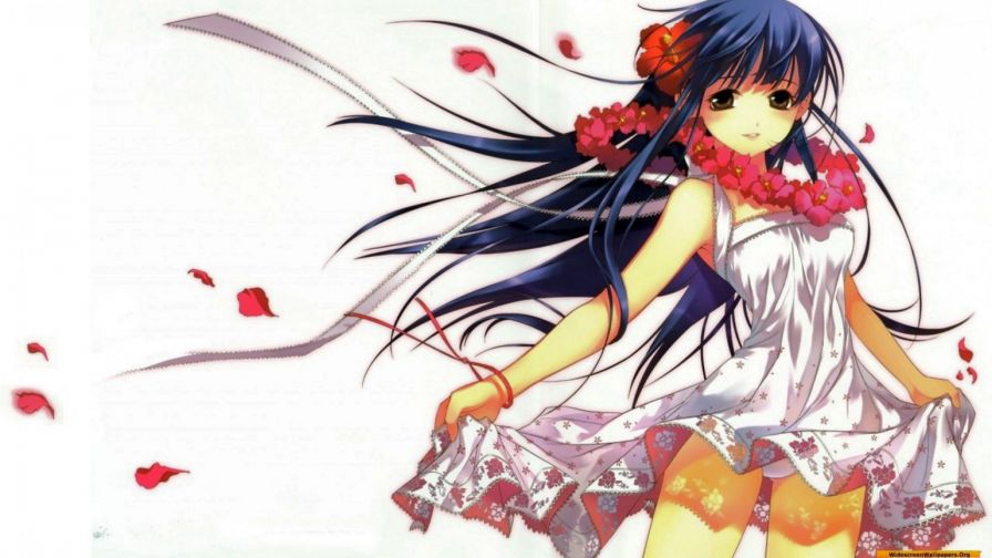 Anime-Girl HD Wallpaper