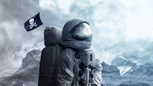 Astronaut's selfie HD Wallpaper