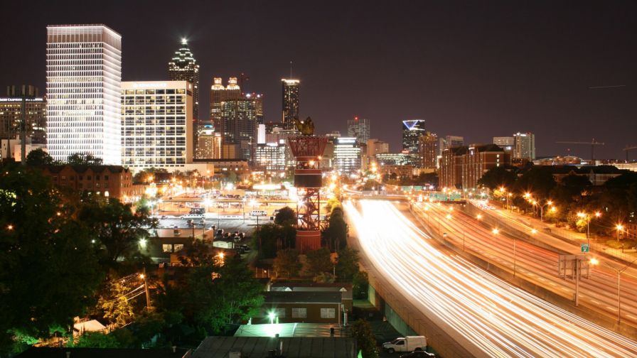Atlanta Lights HD Wallpaper