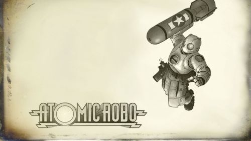 Atomic robot HD Wallpaper