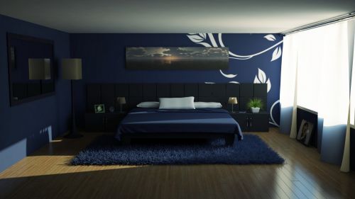 Beautiful Modern Bedroom Design HD Wallpaper