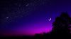 Beautiful night sky HD Wallpaper