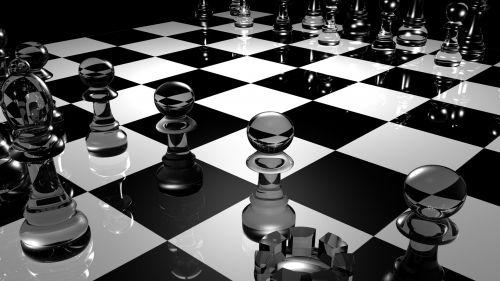 Beautifull chess board HD Wallpaper