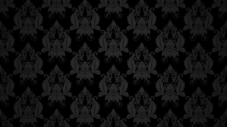 Black retro patterns HD Wallpaper