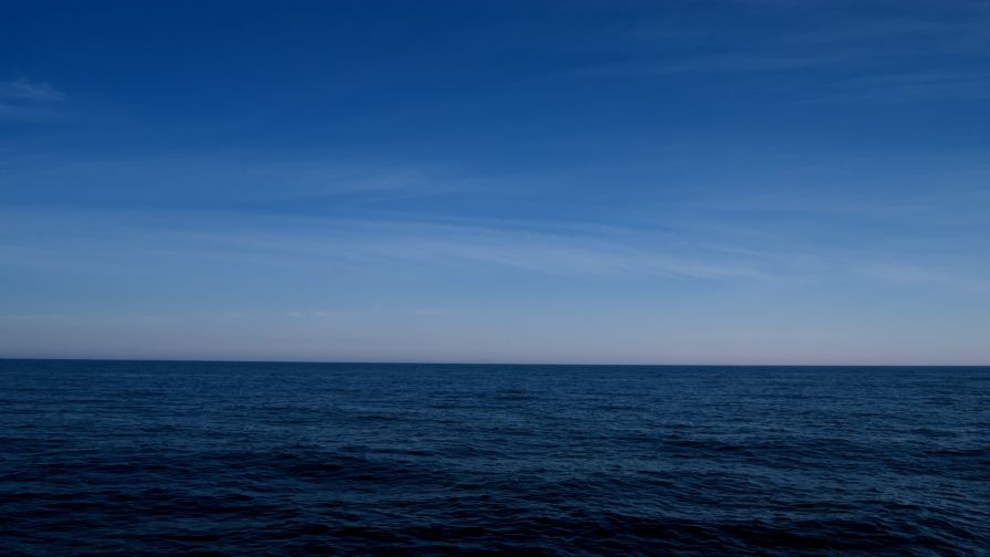 Blue horizon HD Wallpaper