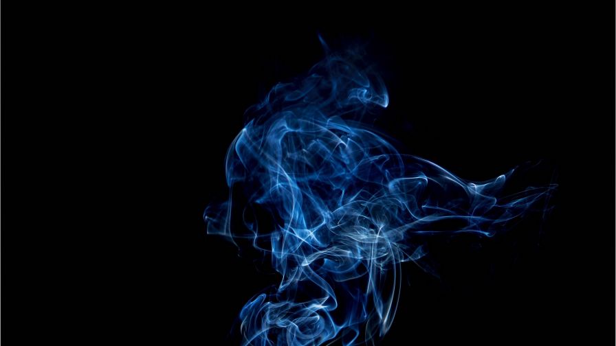 Blue smoke HD Wallpaper