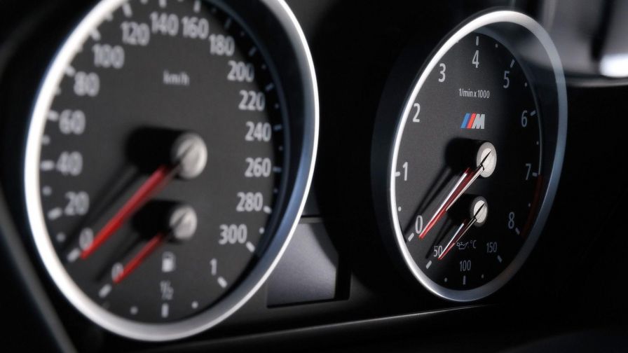 BMW Dash Indicator Light HD Wallpaper