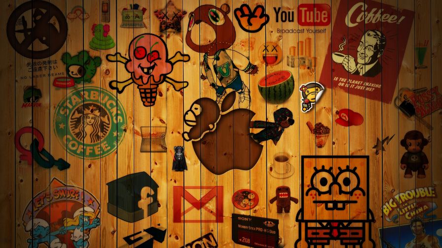 Brand Doodles Pop Culture Wallpaper for Desktop and Mobiles