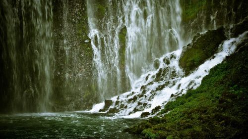 Burney Falls HD Wallpaper